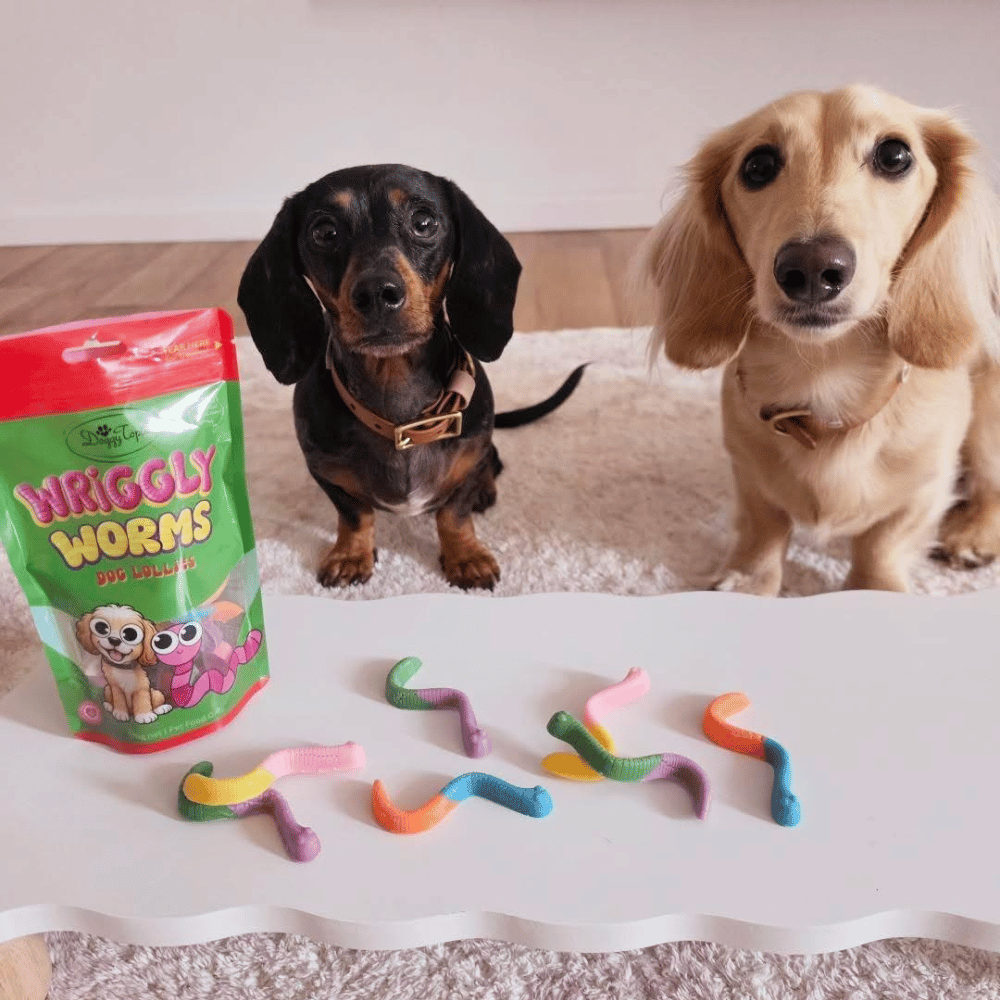Wriggly Worms Dog Lollies