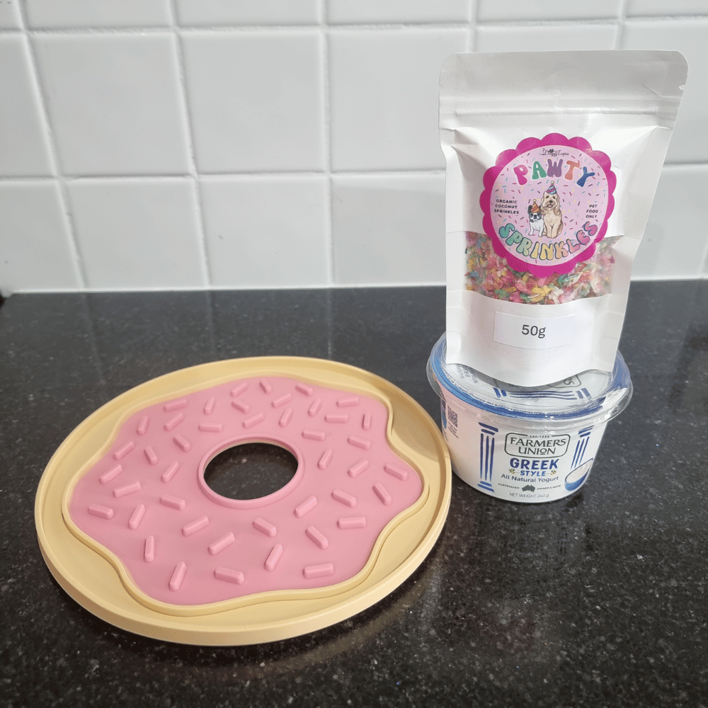Doughnut Dog Lick Mat