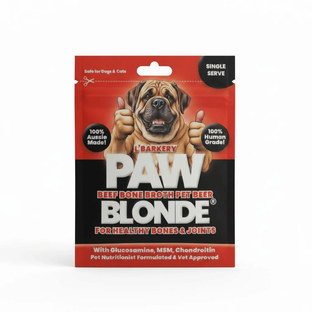 L'Barkery Paw Blonde Doggie Beer Sachet