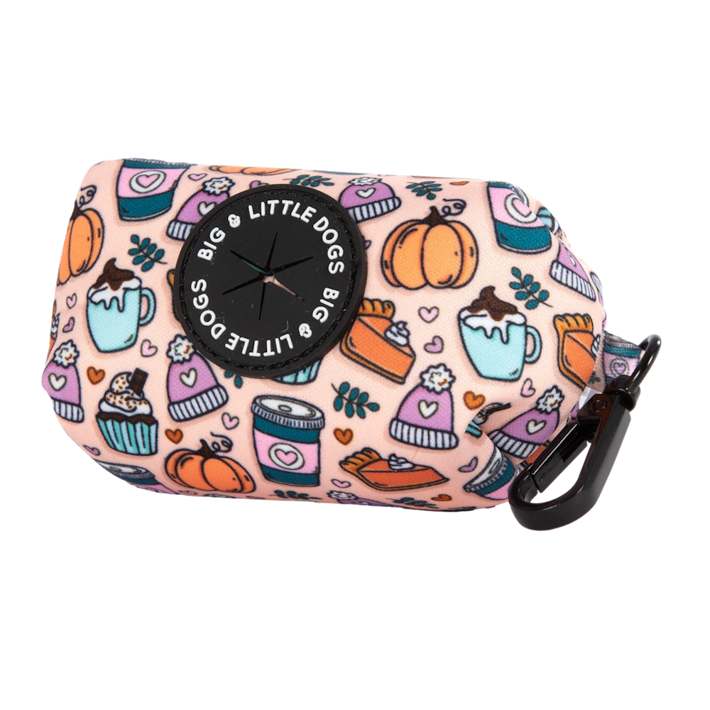 Big & Little Dogs Poop Bag Holder Pupkin Spice DoggyTopia