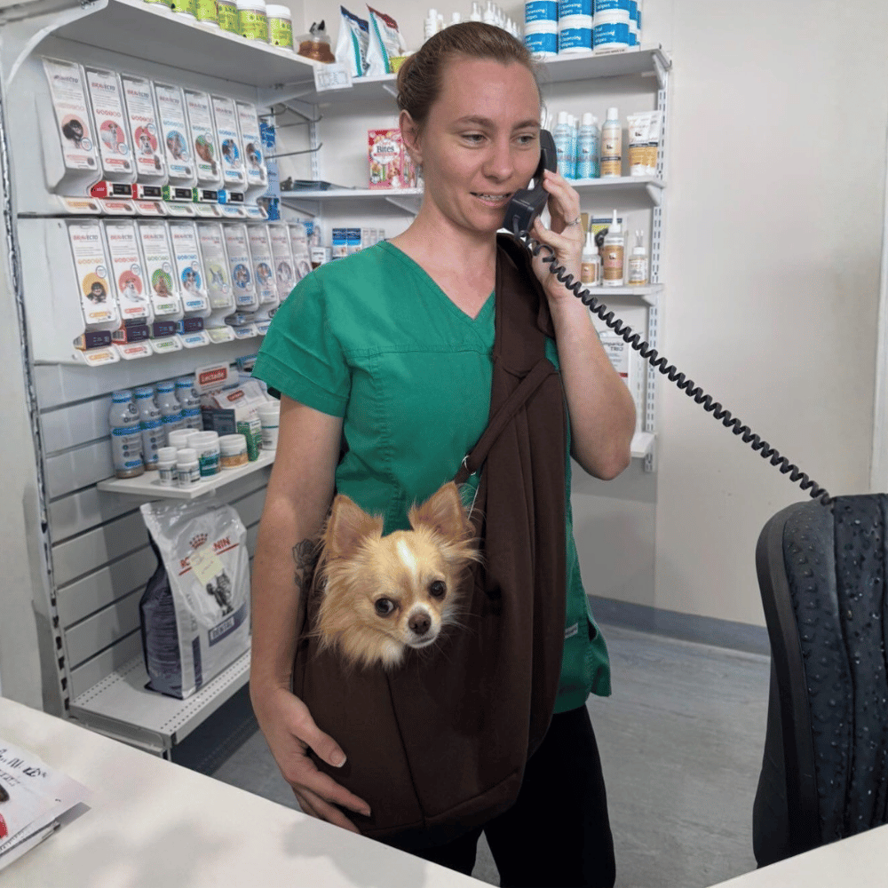 Pet Sling Carrier - Brown