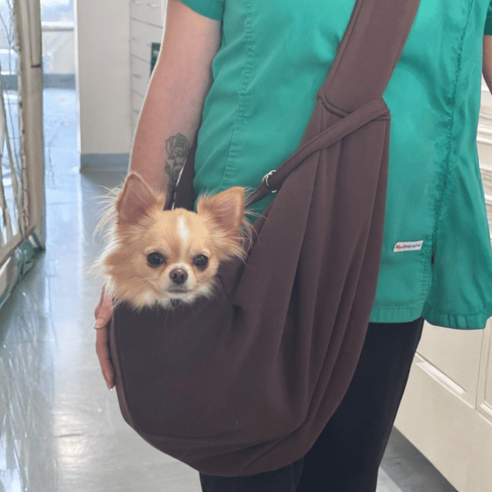 Pet Sling Carrier - Brown