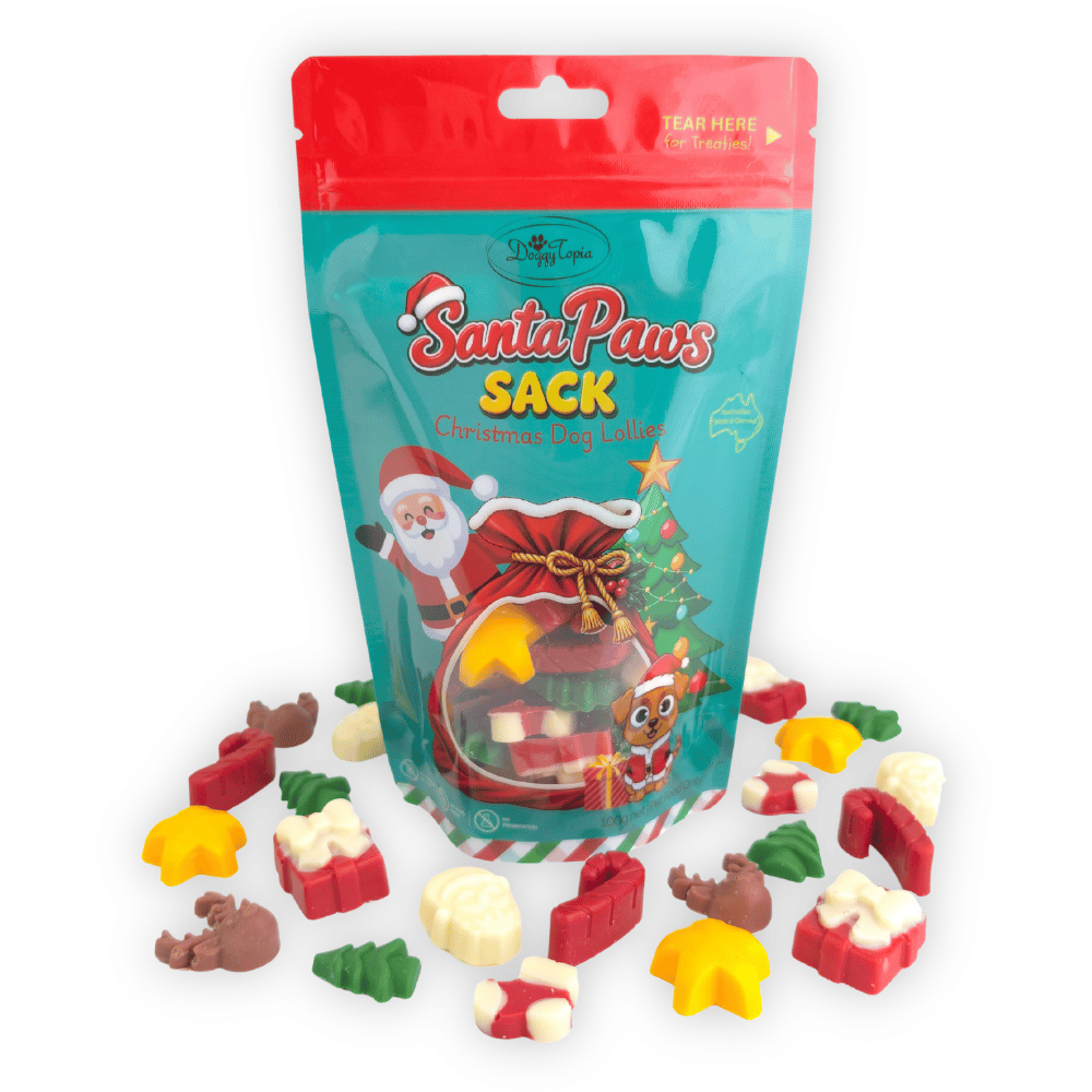 Santa Paws Sack Dog Lollies