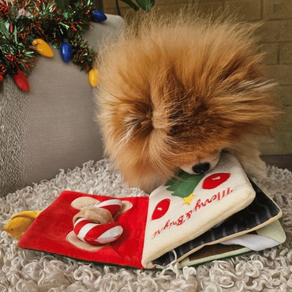 Merry Christmas Nose Work Book Toy