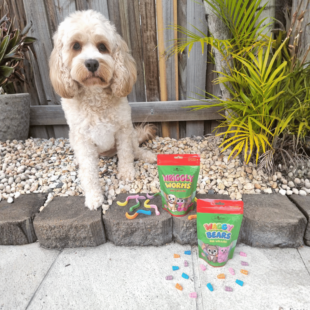 Wriggly Worms Dog Lollies