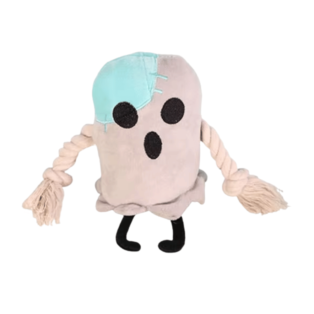 Ghosty Boo Rope Plush Dog Toy