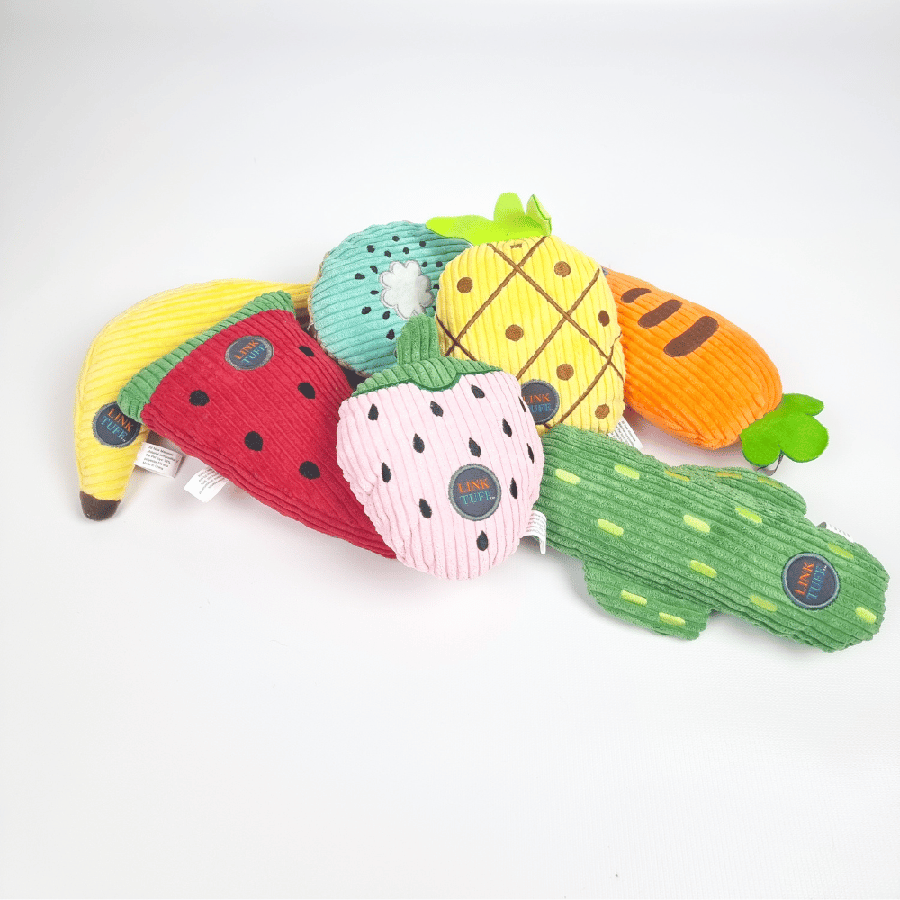 Banana Plush Dog Toy - Plush Toys from . at DoggyTopia