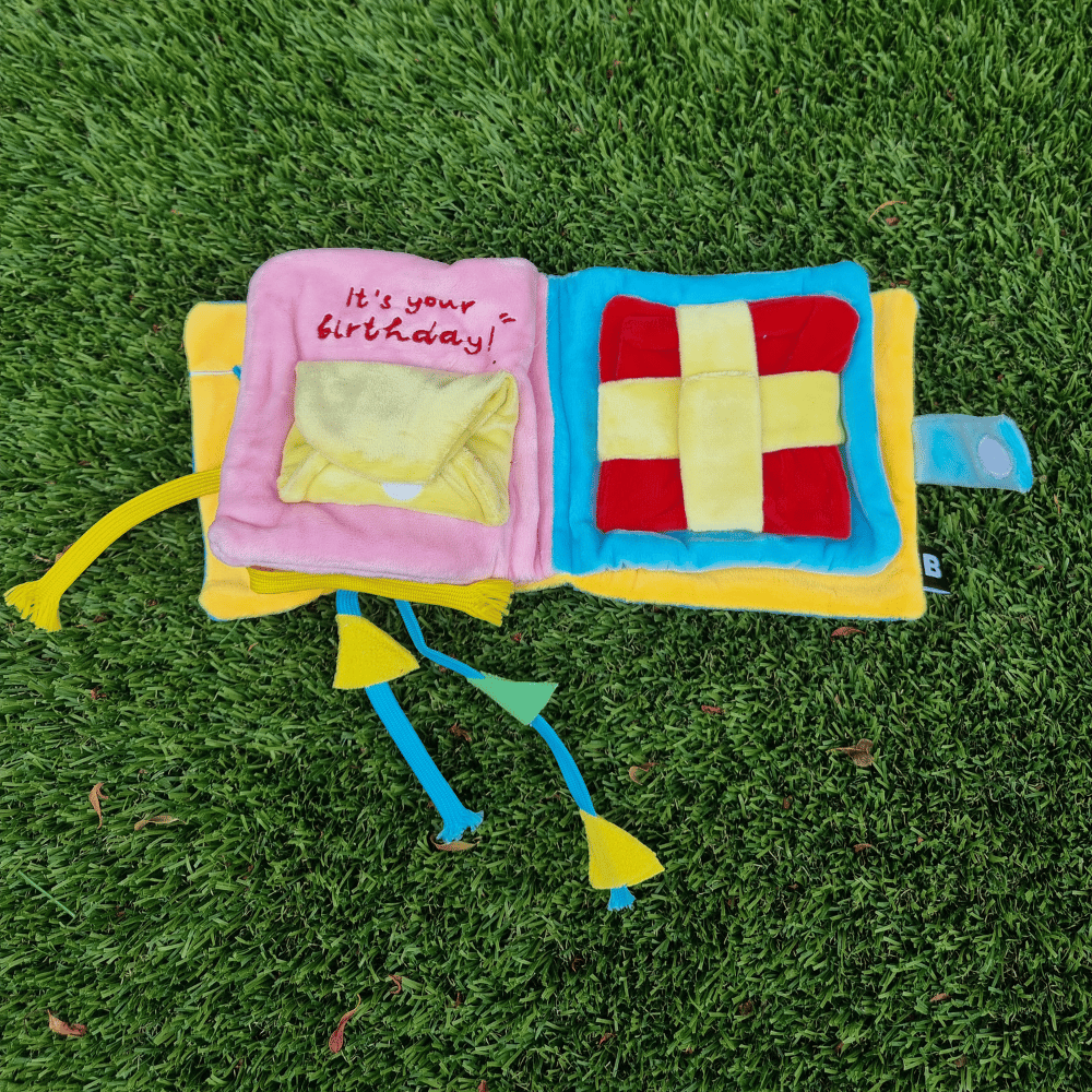 It's My Birthday Nose Work Book Toy - Foraging Toy from Christmas at DoggyTopia