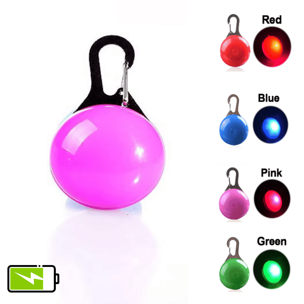 LED Dog Pendant Rechargeable - LED from . at DoggyTopia