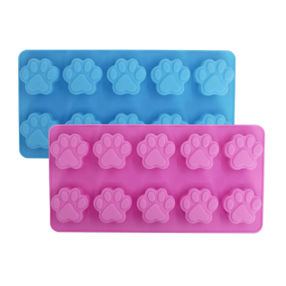 Medium Paws Mould - Moulds from . at DoggyTopia
