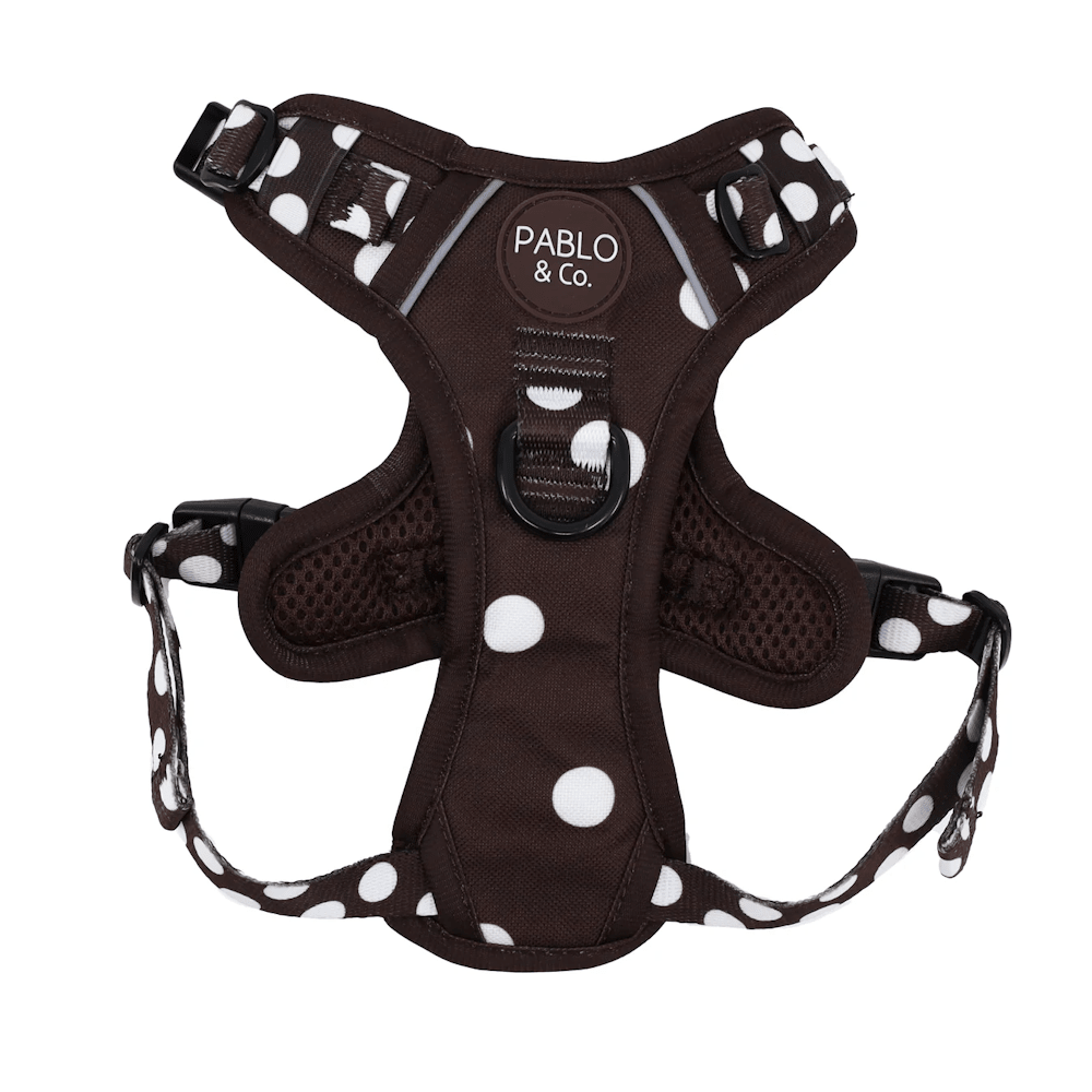 Pablo & Co Polka Dots No Pull Harness - No Pull Harnesses from Pablo & Co at DoggyTopia