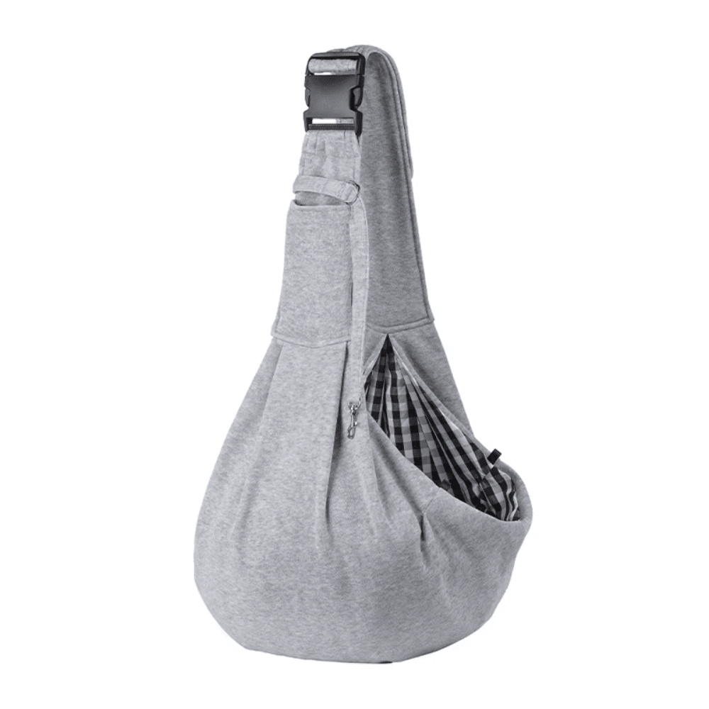 Pet Sling Carrier - Grey - Pet Sling Carrier from . at DoggyTopia