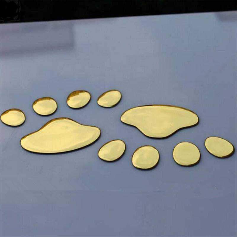 3D Dog Paws Car Decal - Decals from Sale at DoggyTopia