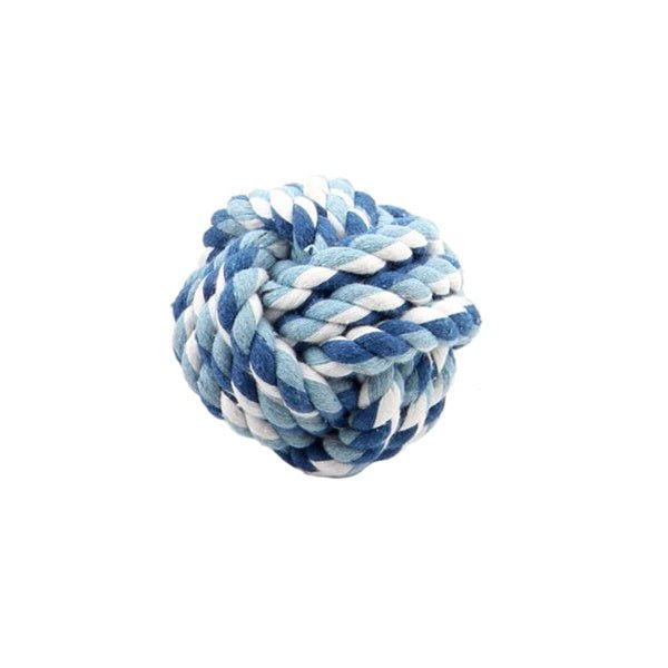 Ball Rope Dog Toy - Rope Toys from . at DoggyTopia