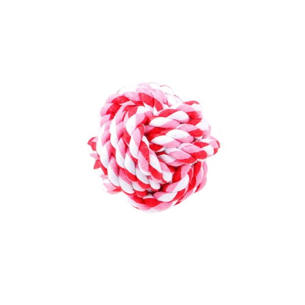 Ball Rope Dog Toy - Rope Toys from . at DoggyTopia