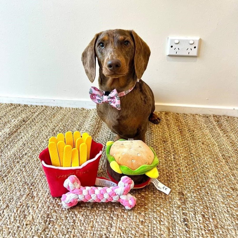 Bone Rope Dog Toy - Rope Toys from . at DoggyTopia