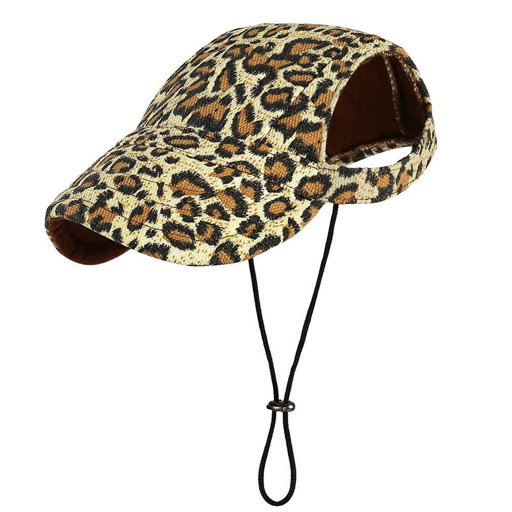 Dog Cap - Leopard - Dog Hats from Sale at DoggyTopia