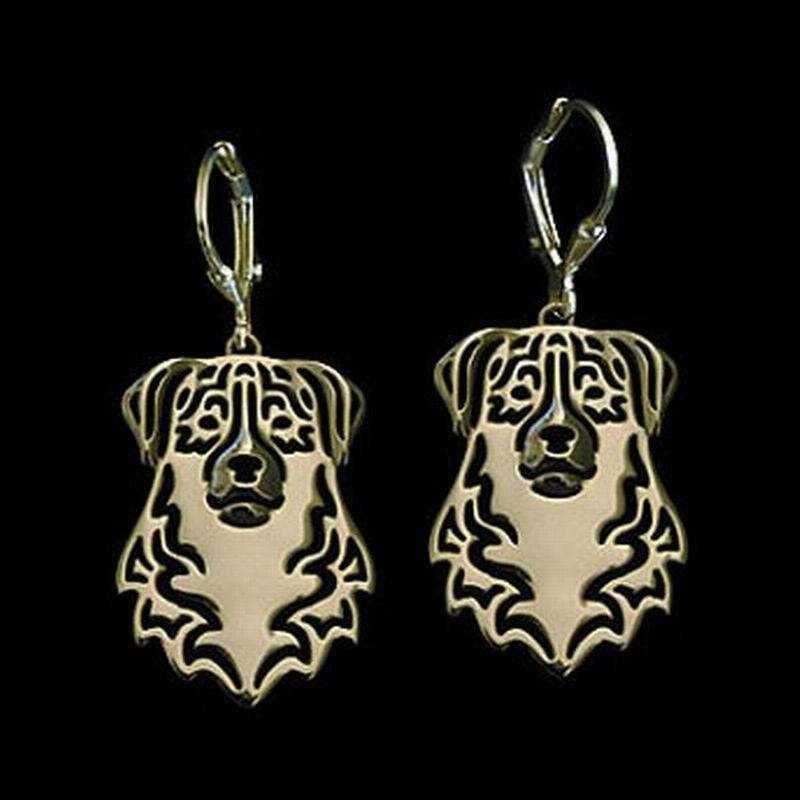 Dog Earrings - Australian Shepherd - Earrings from . at DoggyTopia