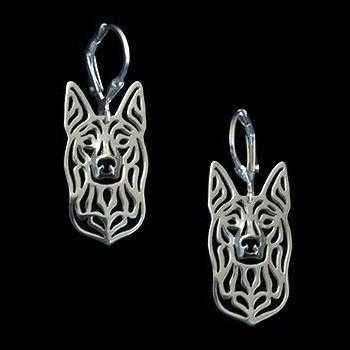 Dog Earrings - Kelpie - Earrings from . at DoggyTopia