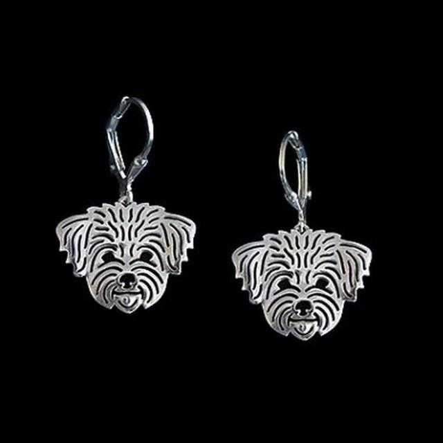 Dog Earrings - West Highland Terrier - Earrings from . at DoggyTopia
