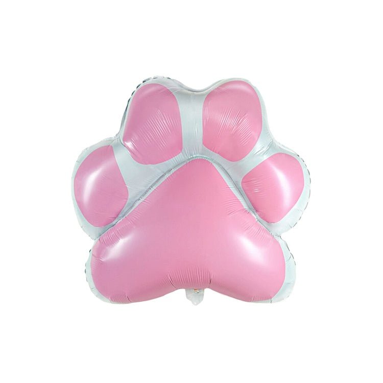 Dog Paw Pink Foil Balloon - Party Balloons from Sale at DoggyTopia