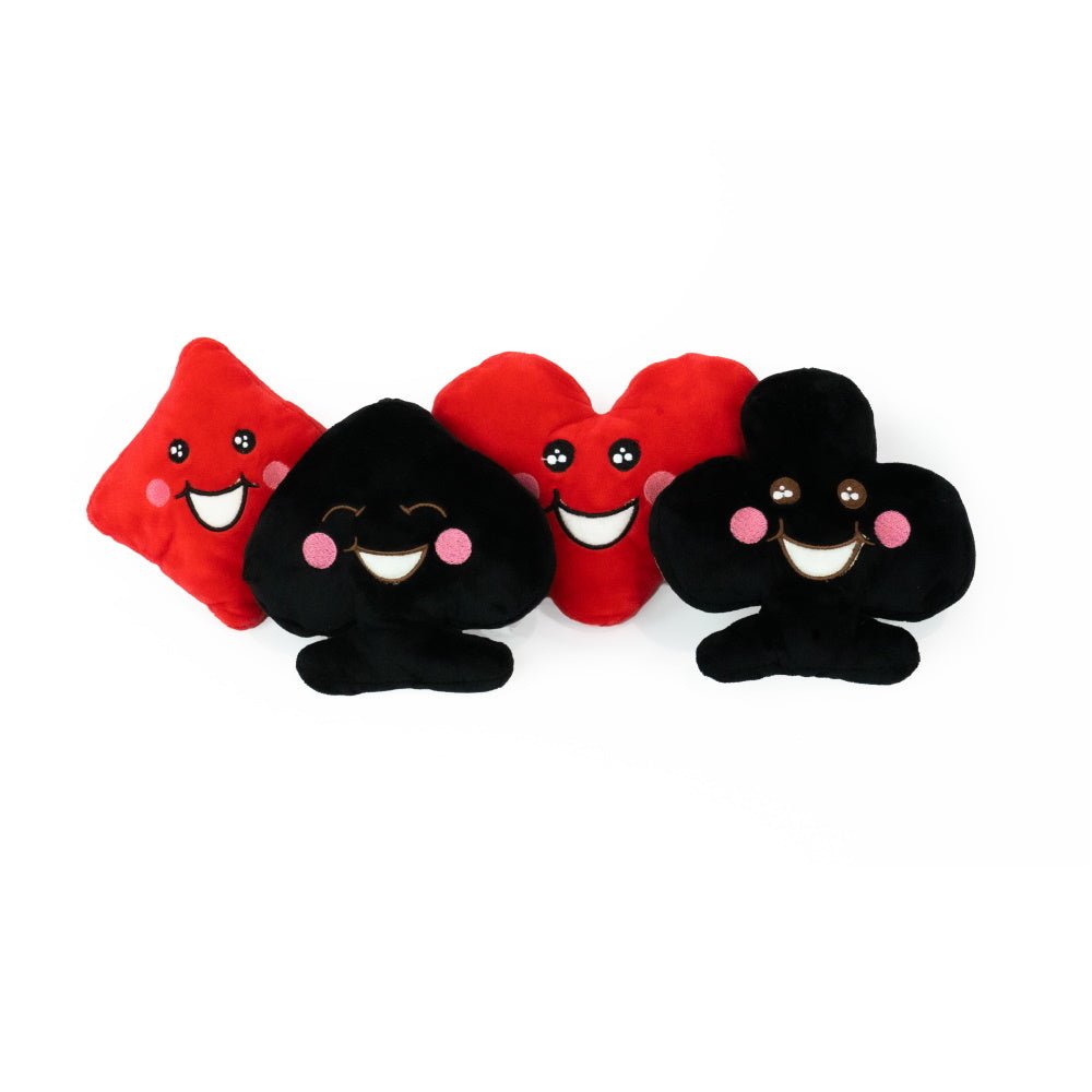 DoggyTopia Poker Club - Club Dog Toy - Plush Toys from Sale at DoggyTopia