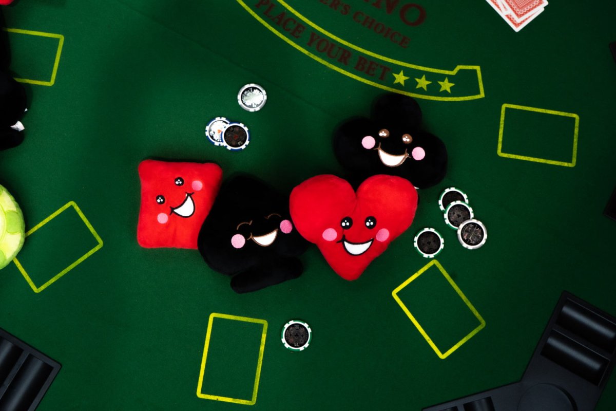 DoggyTopia Poker Club Spades Poker Dog Toy - Plush Toys from Sale at DoggyTopia