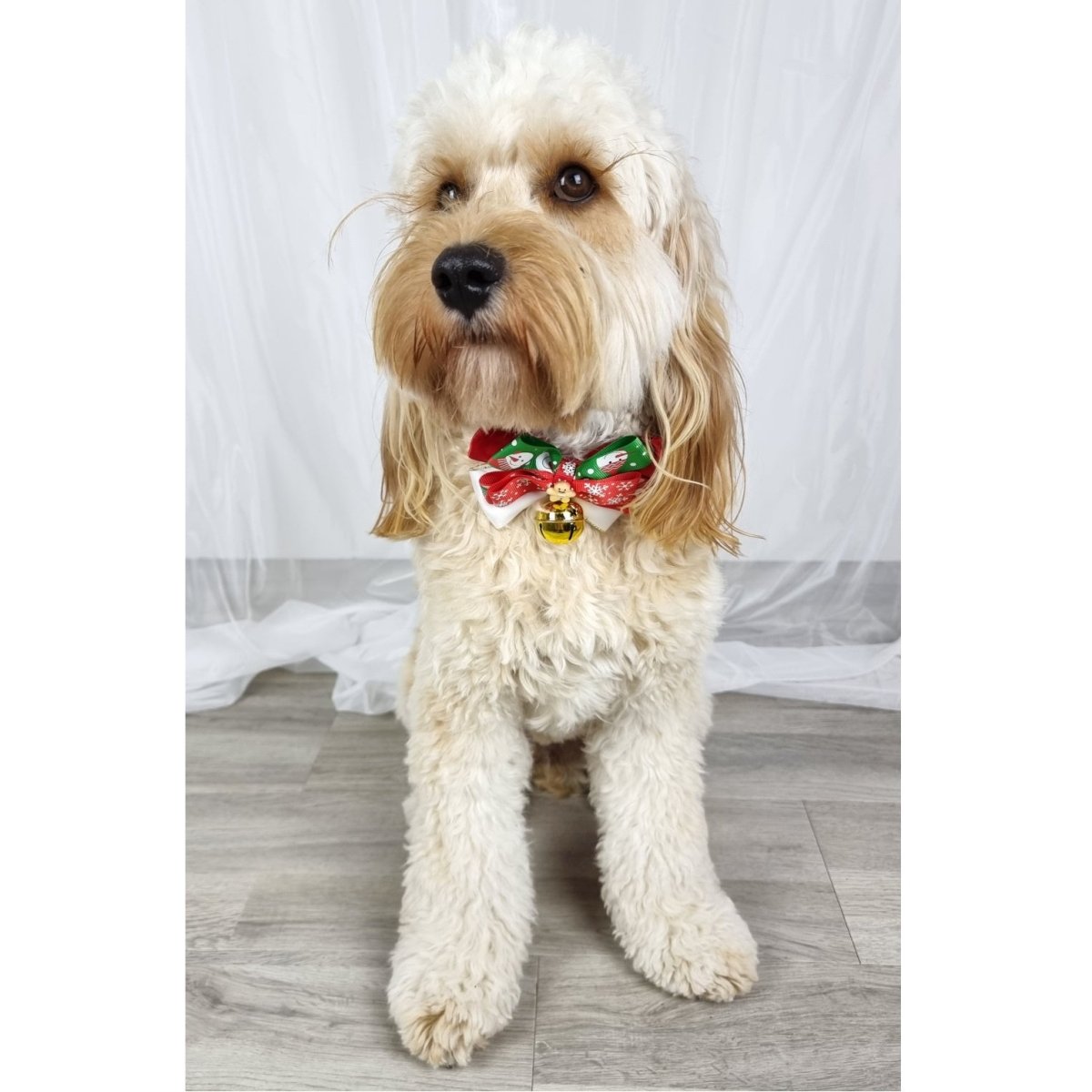 Gingerbread Man Bow Knot Christmas Collar - Christmas Collar & Bow Ties from Sale at DoggyTopia