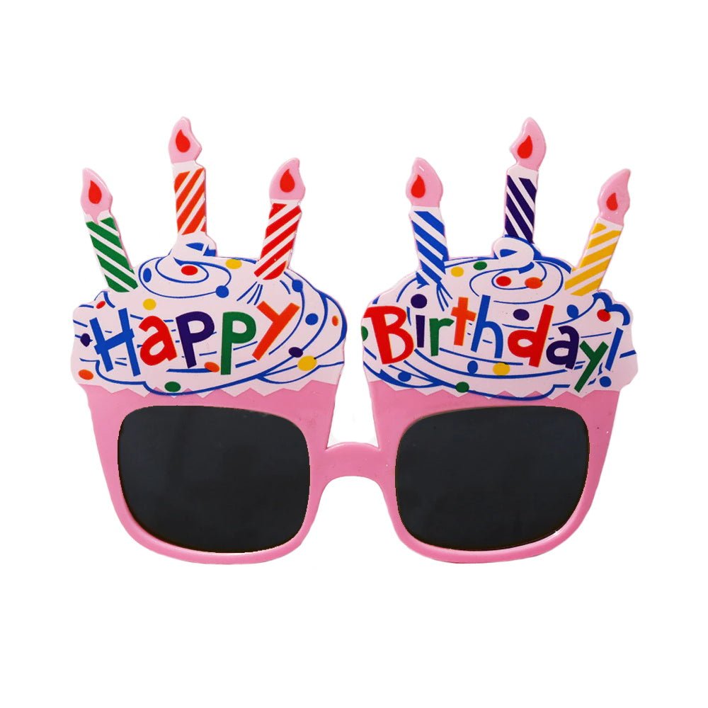 Happy Birthday Cupcake Dog Glasses - Sunglasses from . at DoggyTopia