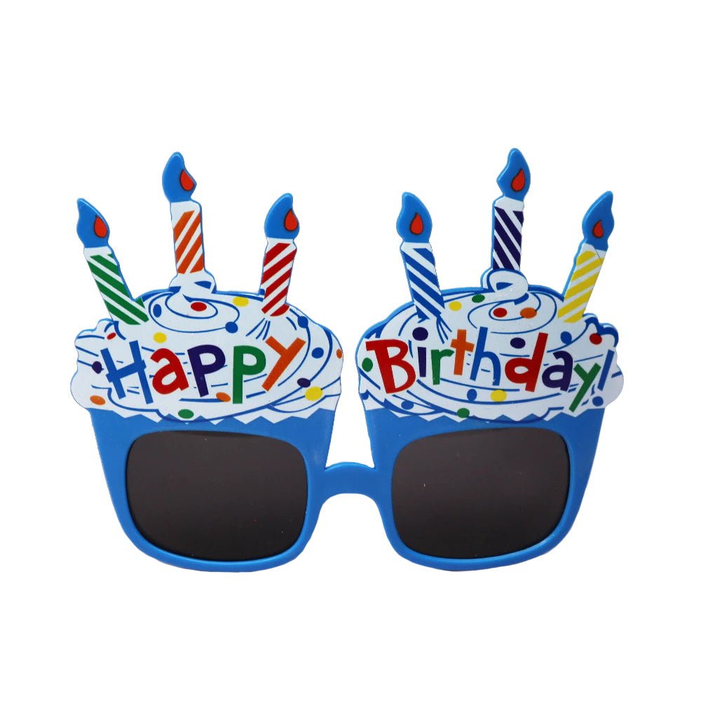 Happy Birthday Cupcake Dog Glasses - Sunglasses from . at DoggyTopia