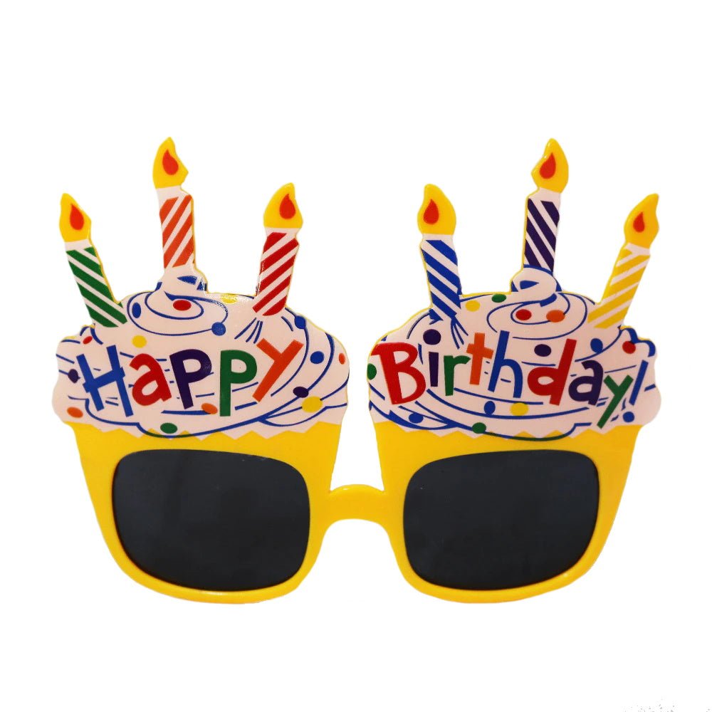 Happy Birthday Cupcake Dog Glasses - Sunglasses from . at DoggyTopia