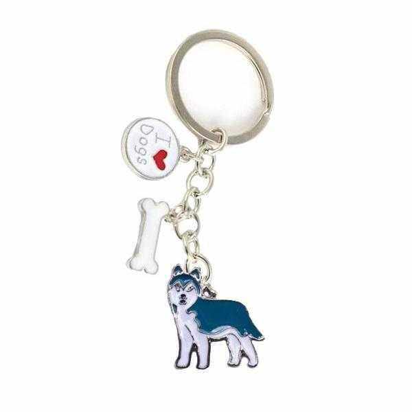 Key Ring Husky - Key Rings from . at DoggyTopia
