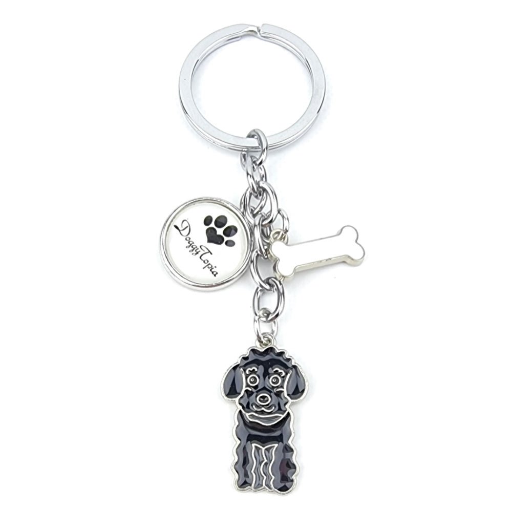 Key Ring Poodle - Key Rings from . at DoggyTopia