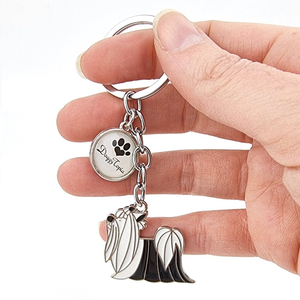 Key Ring Shih Tzu Long Hair - Key Rings from Sale at DoggyTopia