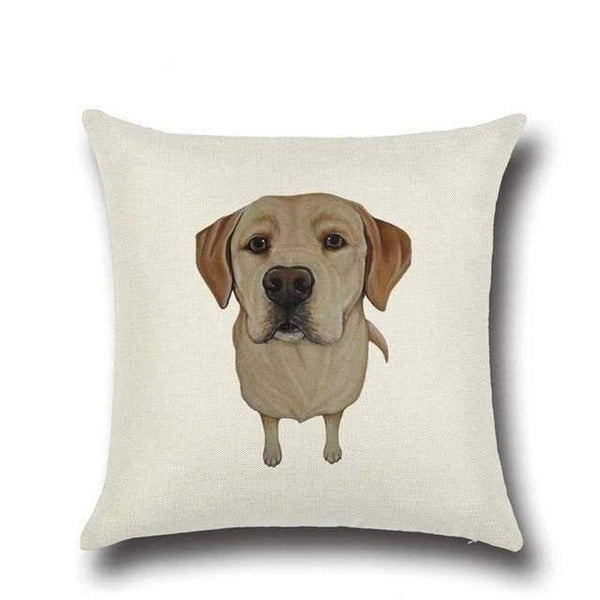 Labrador Cushion Cotton/LinenDoggyTopia
