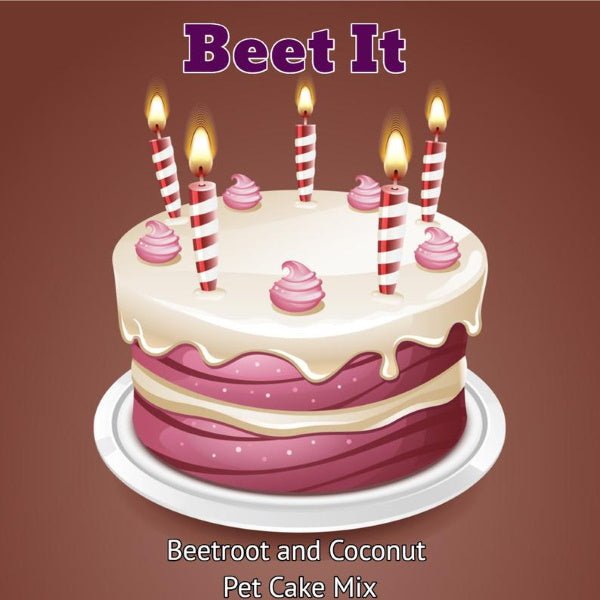 L'Barkery Beetroot & Coconut Cake Mix - Cake Mix from L'Barkery at DoggyTopia