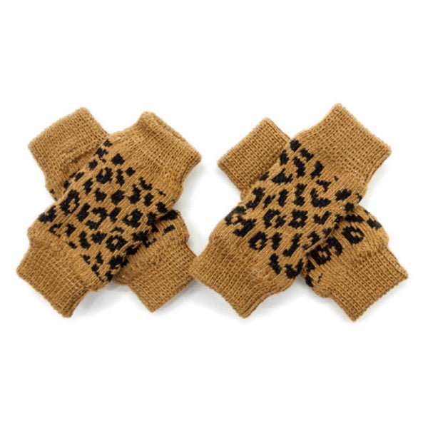 Leopard Dog Leg Warmers - Leg Warmers from Sale at DoggyTopia