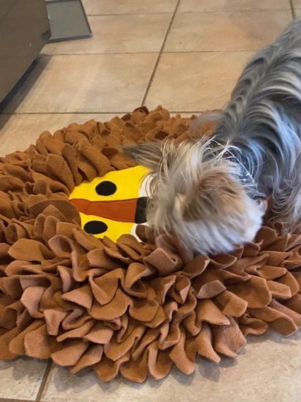 Lion Snuffle Mat - Snuffle Mats from . at DoggyTopia