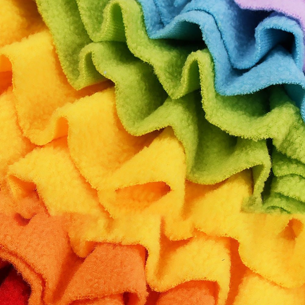 Over The Rainbow Snuffle Mat - Snuffle Mats from . at DoggyTopia