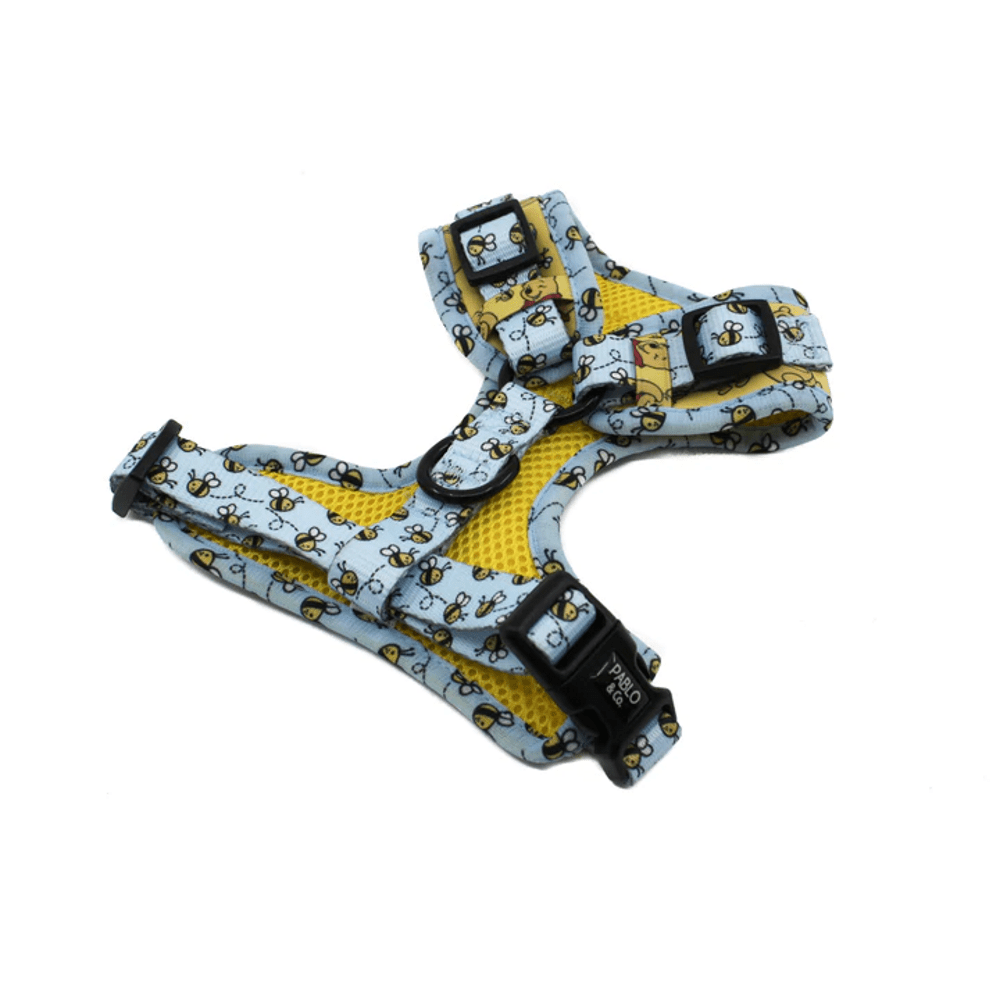 Pablo & Co Winnie the Pooh & Bee's: Adjustable Harness - Adjustable Harnesses from Pablo & Co Disney at DoggyTopia