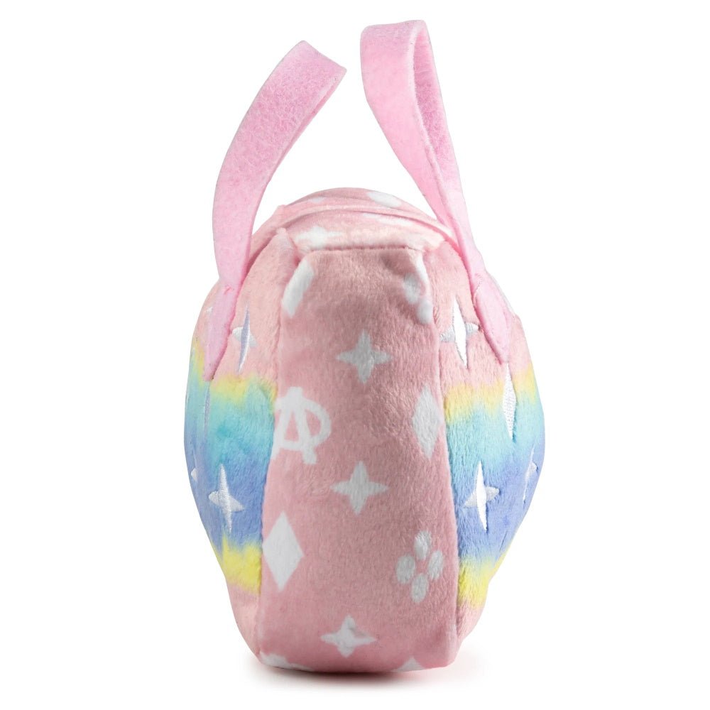 Pink Ombre Chewy Vuiton Handbag Dog Toy - Designer Toys from Haute Diggity Dog at DoggyTopia