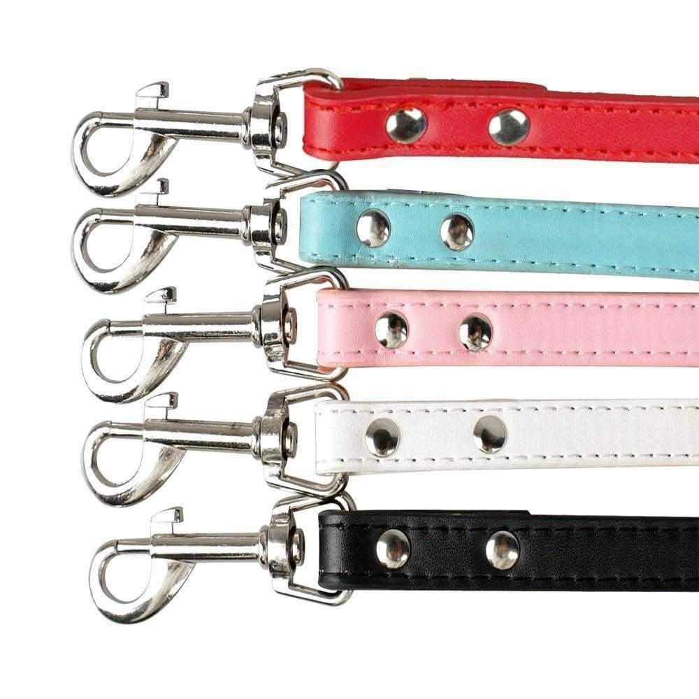 PU Leather Dog Leash - Leashes & Leads from . at DoggyTopia