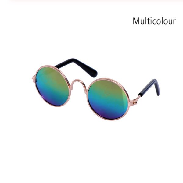 Round Fashion Dog Sunglasses - Sunglasses from . at DoggyTopia