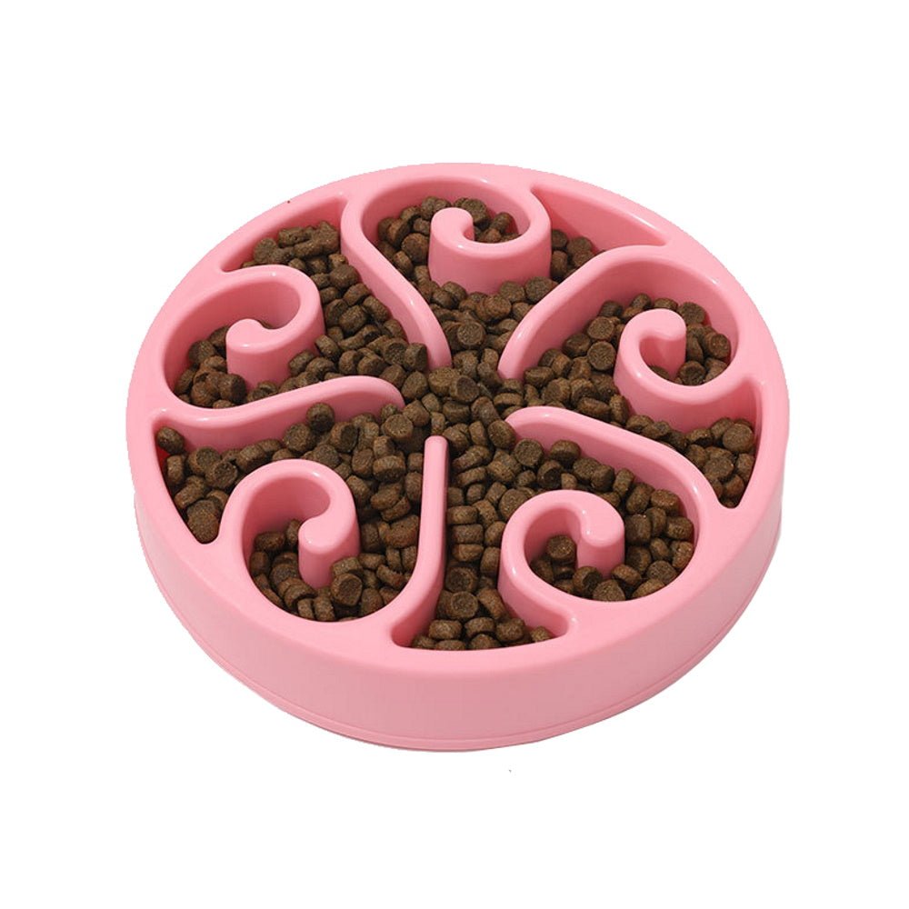 Slow Feeder Swirl Dog Bowl - Slow Feeding Bowls from . at DoggyTopia