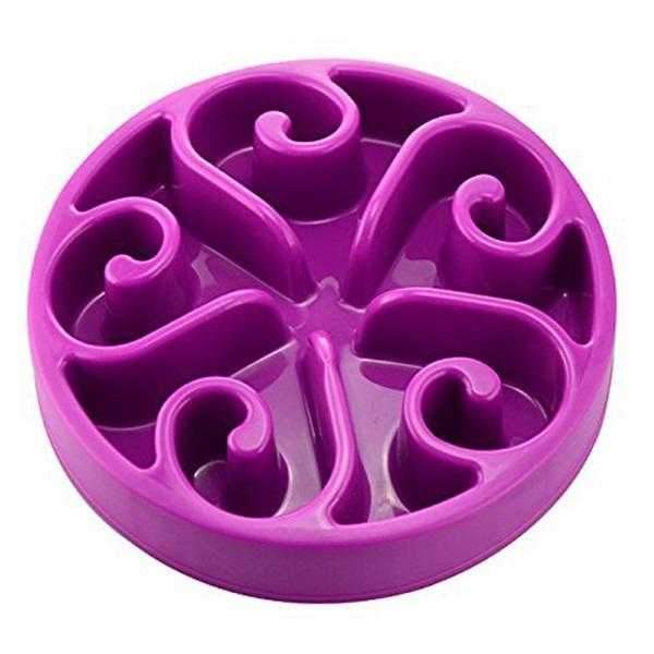 Slow Feeder Swirl Dog Bowl - Slow Feeding Bowls from . at DoggyTopia