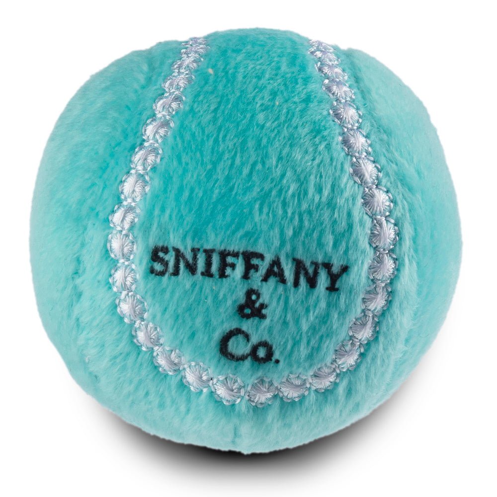 Sniffany & Co Tennis Ball Dog Toy - Designer Toys from Dog Diggin Designs at DoggyTopia