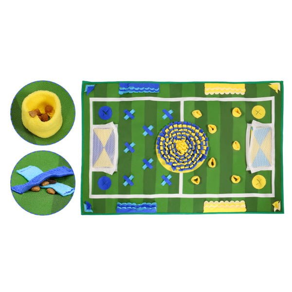 Soccer Field Snuffle Mat - Snuffle Mats from . at DoggyTopia