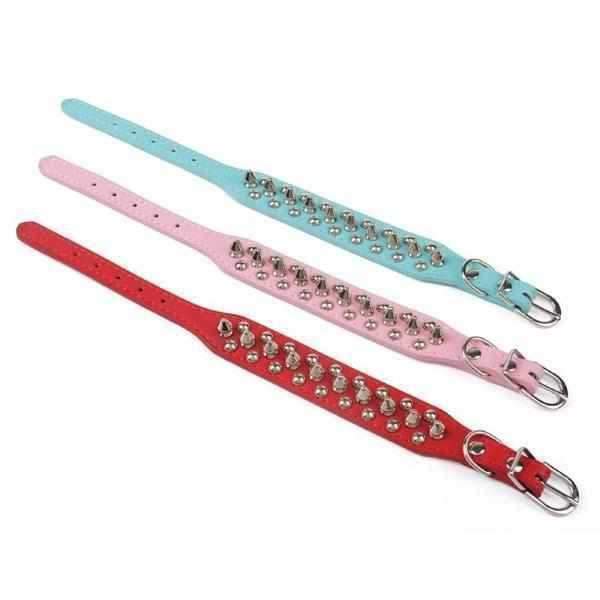 Spike Studded Dog Collar - Collars - Spiked from . at DoggyTopia
