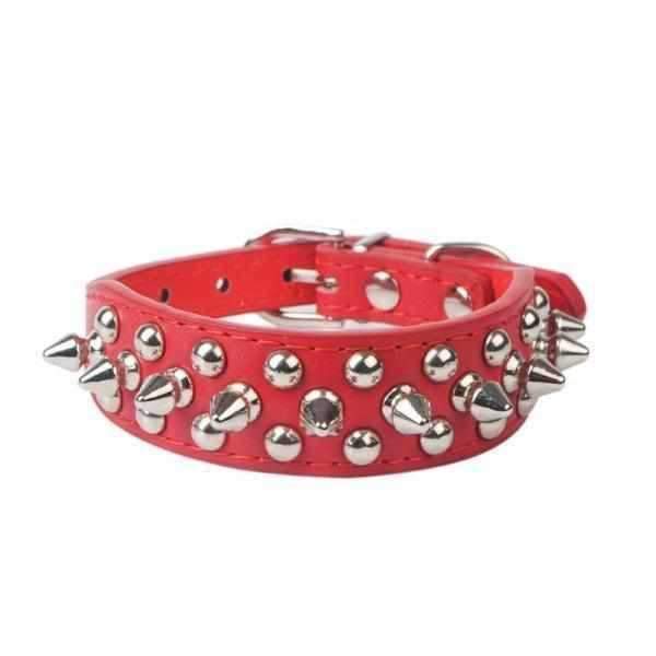 Spike Studded Dog Collar - Collars - Spiked from . at DoggyTopia