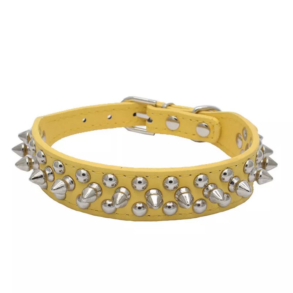 Spike Studded Dog Collar - Collars - Spiked from . at DoggyTopia